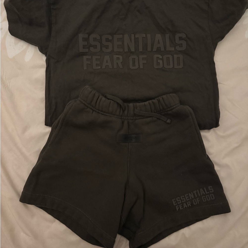 Essentials Fear of God Black Set